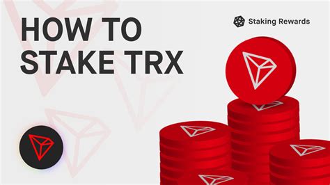 Tron (TRX) Staking Calculator & Rewards .